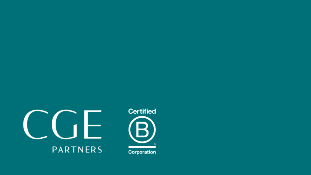 CGE Recertifies as a B Corporation